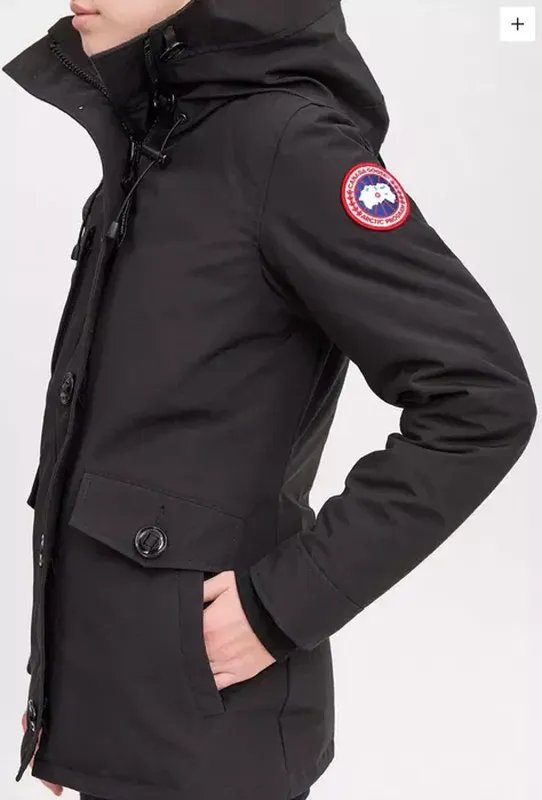Donna Canada Goose Rideau Parka Nera 38 / M / 46