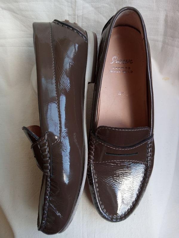 Damen Sioux Absätze Braun Leder 37.5