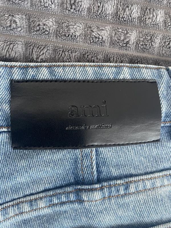 Мужские AMI Джинсы Тёмно-синий Деним 32 / M / 46