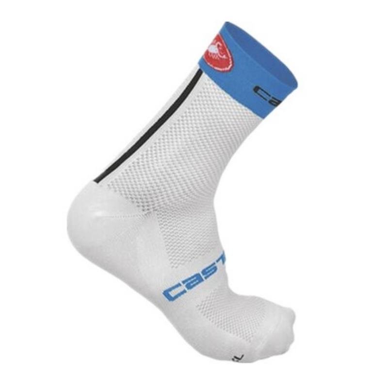 Men Castelli Socks White