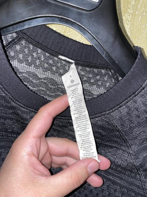 Women Lululemon Long Sleeve Grey 38 / M / 46