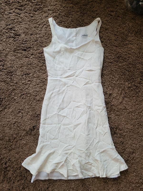 Женское Cacharel Платье Белое 34 / XS / 42