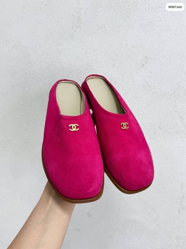 Women Ch@*** Mules Pink Suede 36