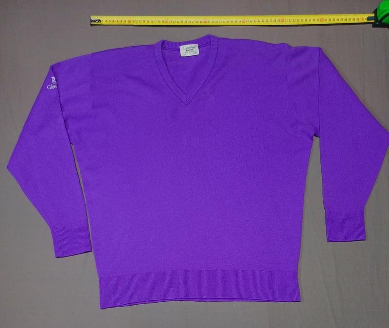 Men Glenbrae Sweater Purple Nylon 40 /L / 48
