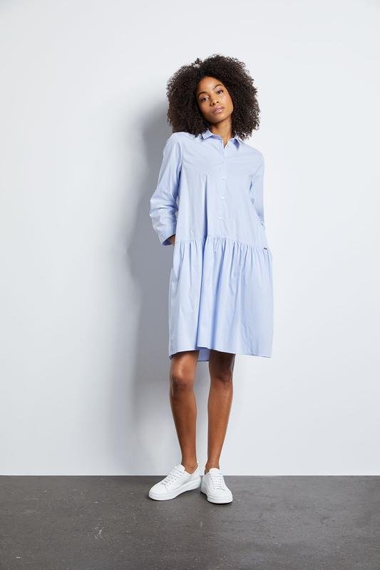 Women Cinque Dress White Cotton 34