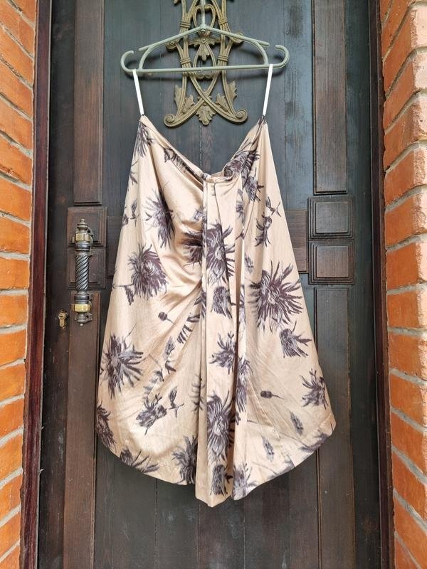 Damen Christian Dior Rock Schwarz Satin L