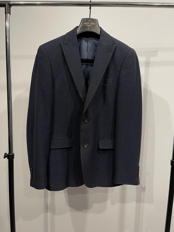 Мужской Next Пиджак Тёмно-синий 38 / M / 46