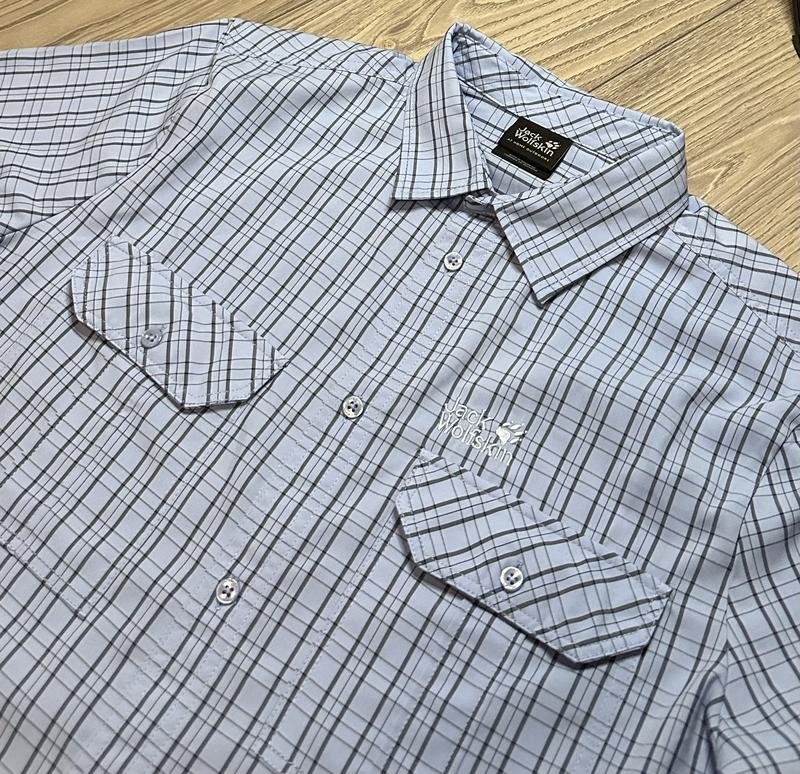 Herren Jack Wolfskin Hemd Blau 42 / XL / 50