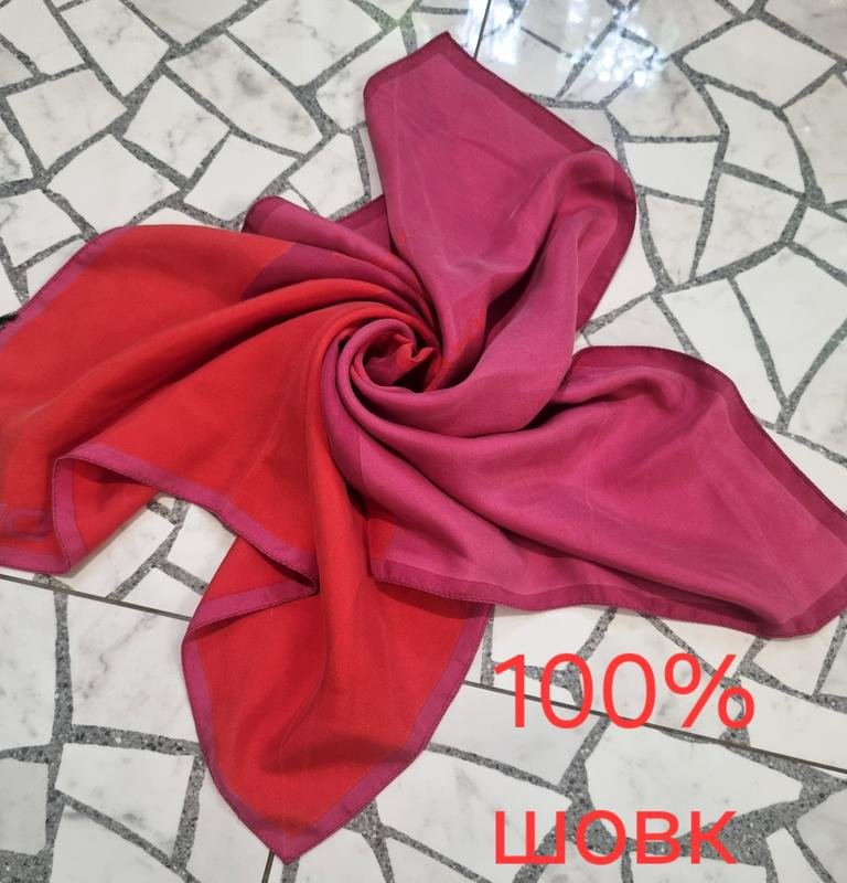 Femme DKNY Écharpe Rouge Soie