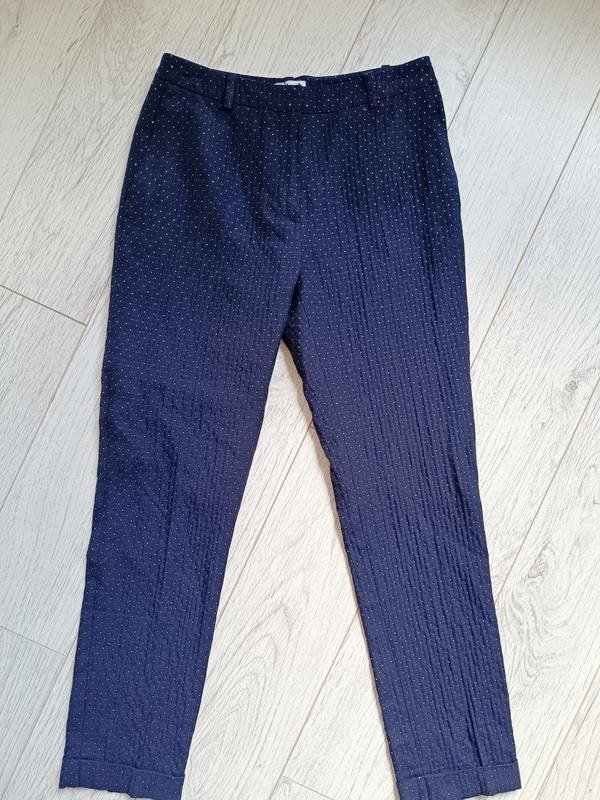 Женские Cacharel Брюки Тёмно-синие Вискоза 36