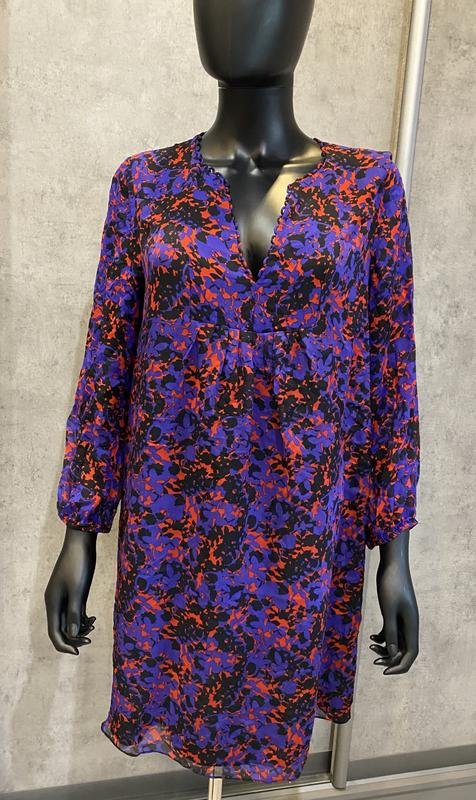 Women Diane Von Furstenberg Dress Multicolor Silk