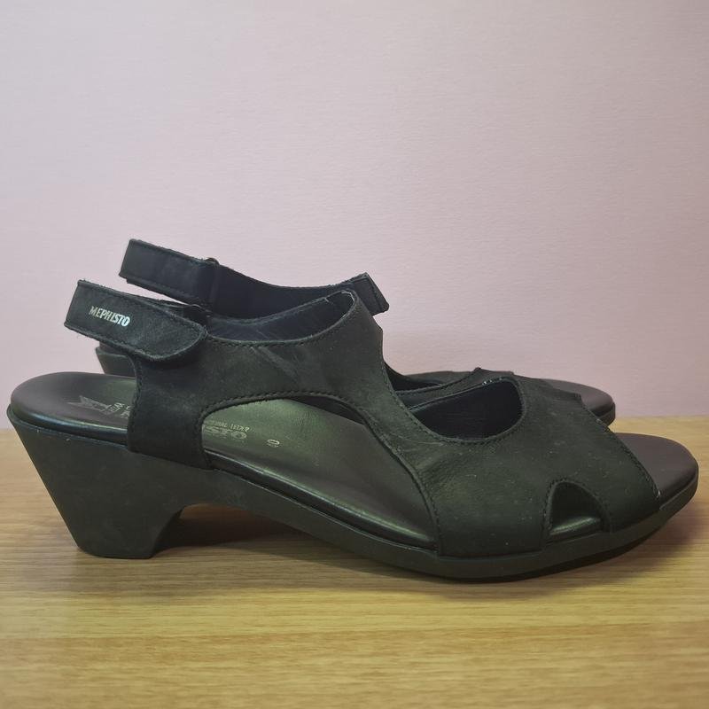 Женские Mephisto Босоножки Чёрный 40