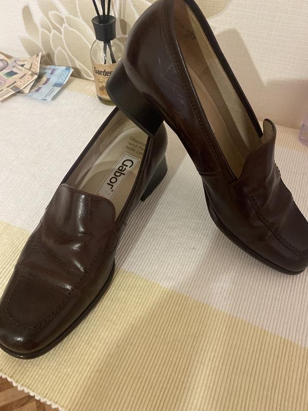 Homme Gabor Talons Marron Cuir 37