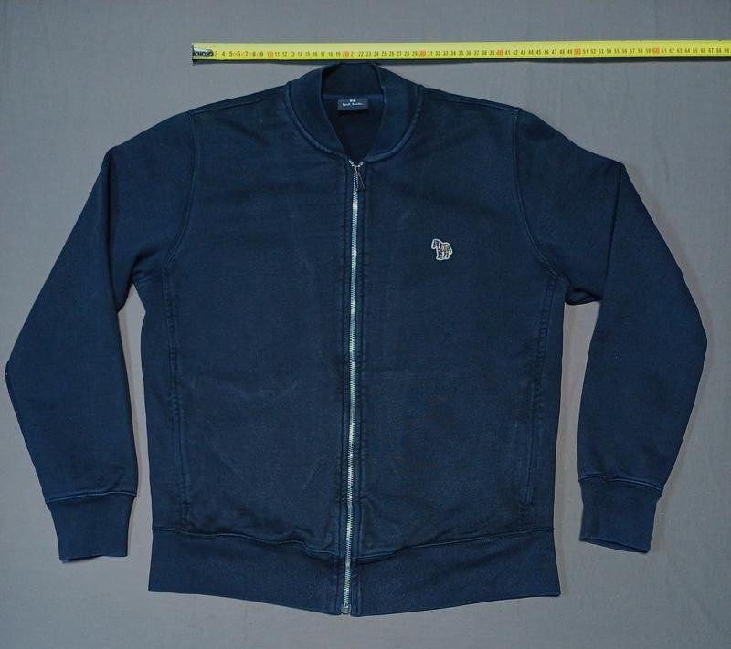 Мужской Paul Smith Куртка Чёрный Хлопок 40 /L / 48