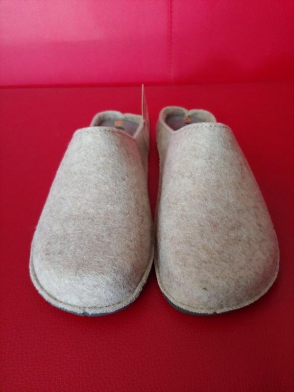 Women inblu Slippers Beige Felt 37