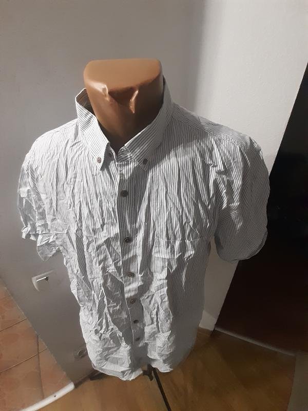 Homme Barker Chemise Blanche Coton 42 / XL / 50