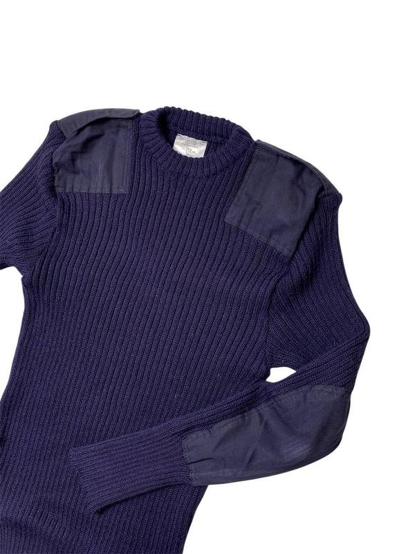 Мужской Военный Светр Тёмно-синий Нейлон 42 / XL /