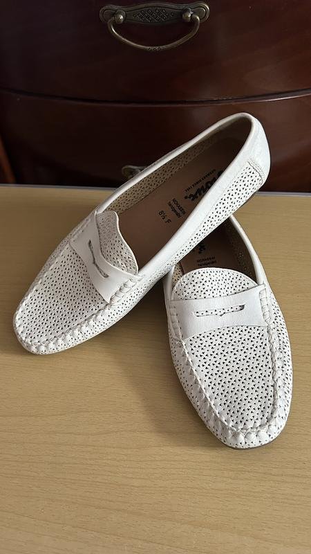 Damen Sioux Absatzschuhe Weiß Leder 42