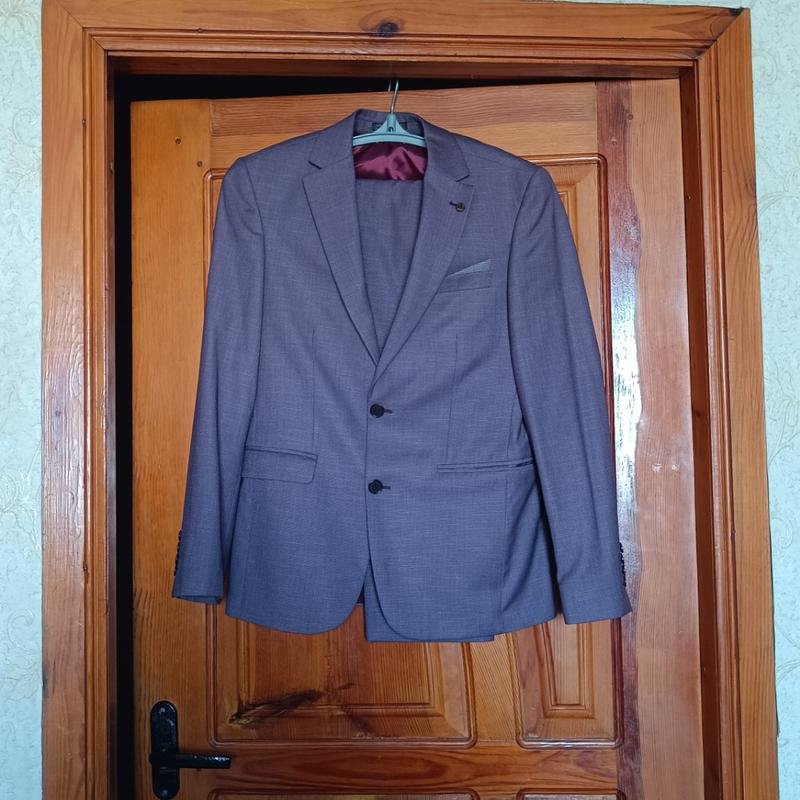 Herren Christian Barrett Anzug Flieder 38 / M / 46