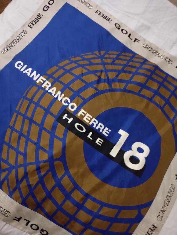 Damen Gianfranco Ferre Schal Grau Seide