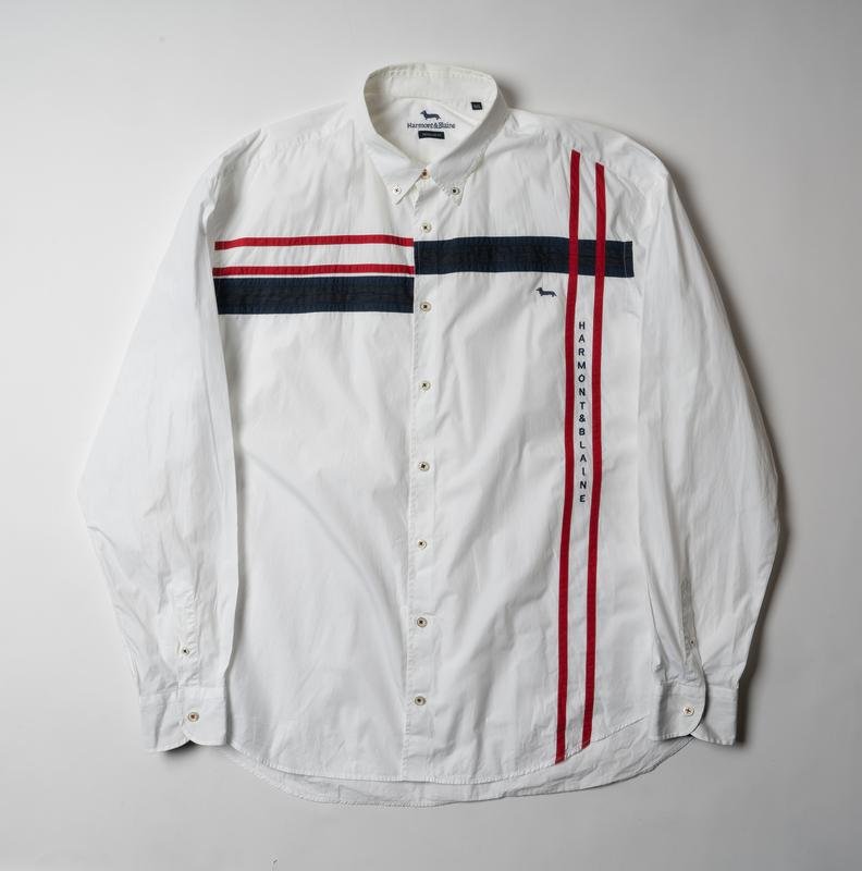 Мужской Harmont & Blaine Рубашка Белая Хлопок 50 /