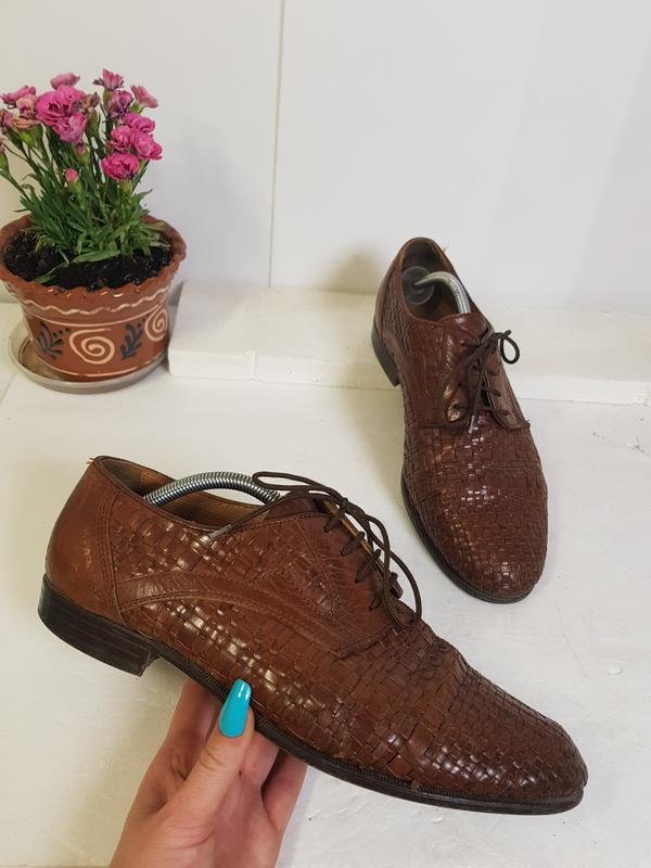 Мужской Shore Projects Туфли Коричневый Кожа 44.5