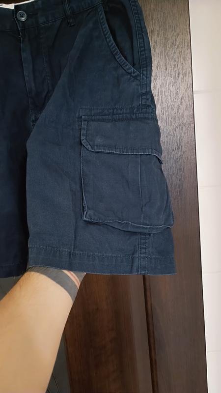 Homme Shorts Bleu Marine Coton 33 / L / 48