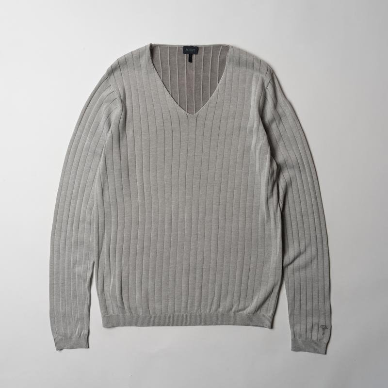 Herren JOOP! Pullover Grau Baumwolle 38 / M / 46