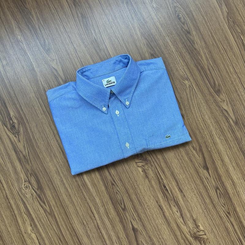 Herren Lacoste Hemd Blau 42 / XL / 50
