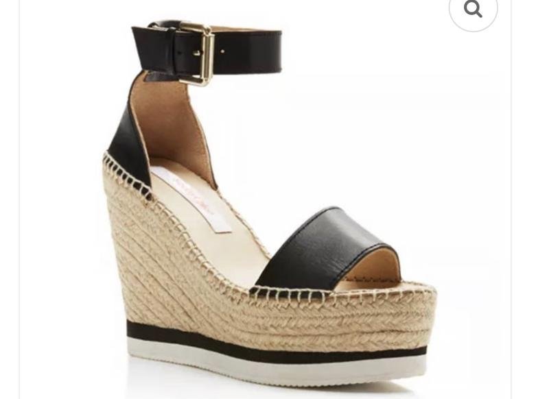 Donna Chloé Tacchi Nero Pelle Sintetica 36