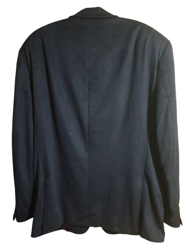 Мужской Barutti Пиджак Чёрный Кашемир 44 / XXL /