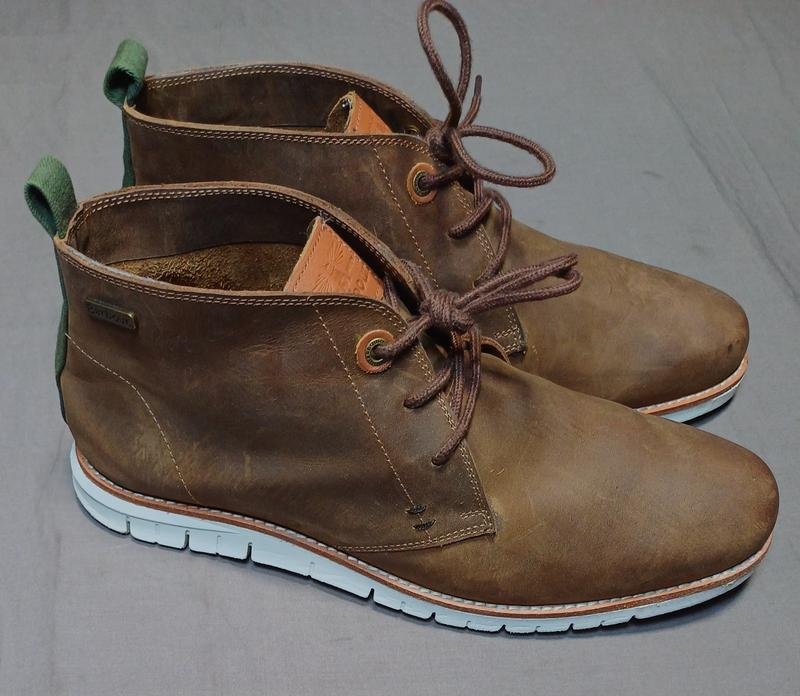 Men Barbour Boots Brown Suede 45