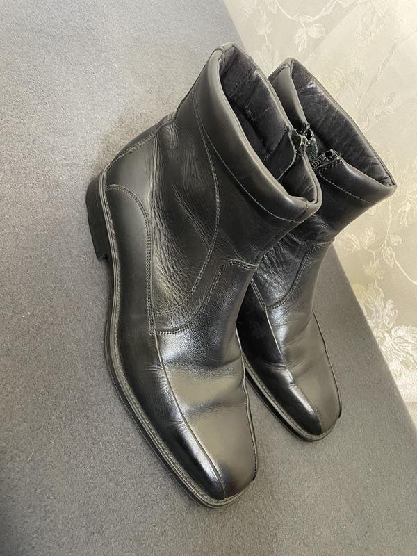 Женские Lloyd Ботинки Чёрный Кожа 40