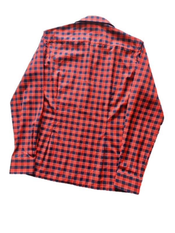 Мужской Eton Рубашка Оранжевая Хлопок 36 / S / 44