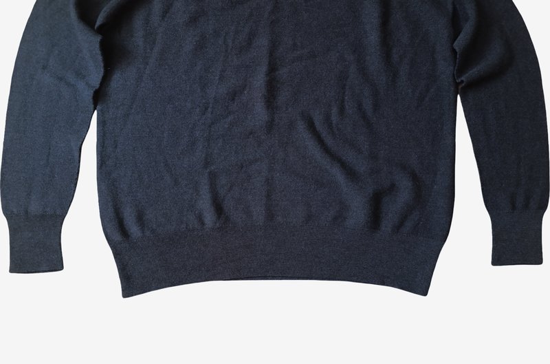 Men DRYKORN Sweater Black Wool 40 /L / 48