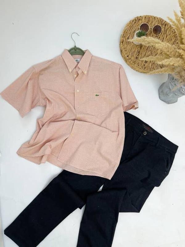 Homme Lacoste Polo Blanc 42 / XL / 50