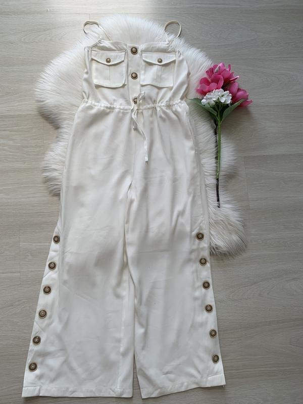 Femme Chloé Combinaison Blanche 36 / S / 44