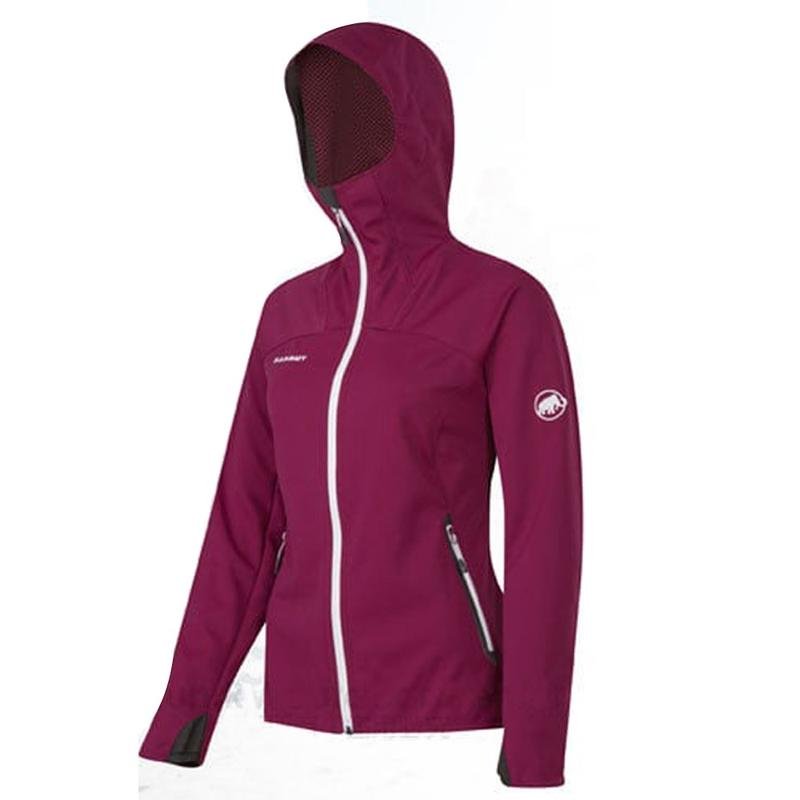 Women Mammut Jacket Purple Polyamide 34 / XS / 42