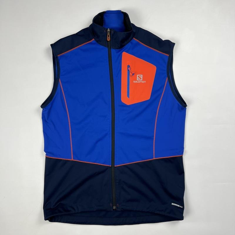 Men Salomon Trail Vest Khaki 40 /L / 48