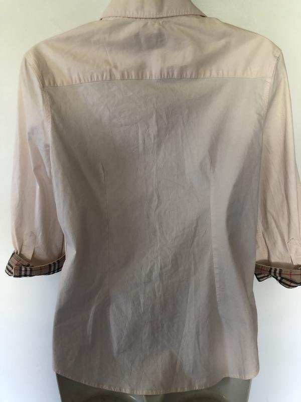 Damen Burberry Hemd Beige Baumwolle 40 / L / 48