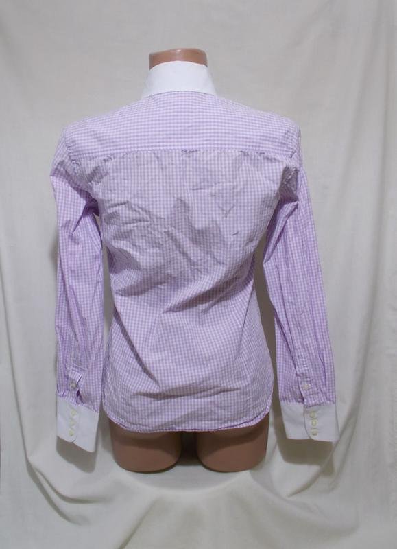 Damen Barbour Hemd Weiß Baumwolle 36