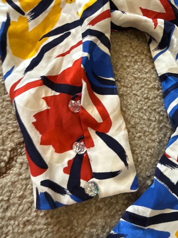 Damen Brioni Kleid Mehrfarbig Seide S