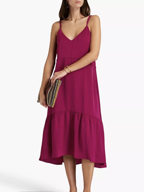 Женское Claudie Pierlot Платье Фиолетовое