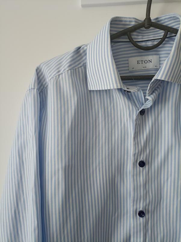Женская Eton Рубашка Белая Полоска 36 / S / 44