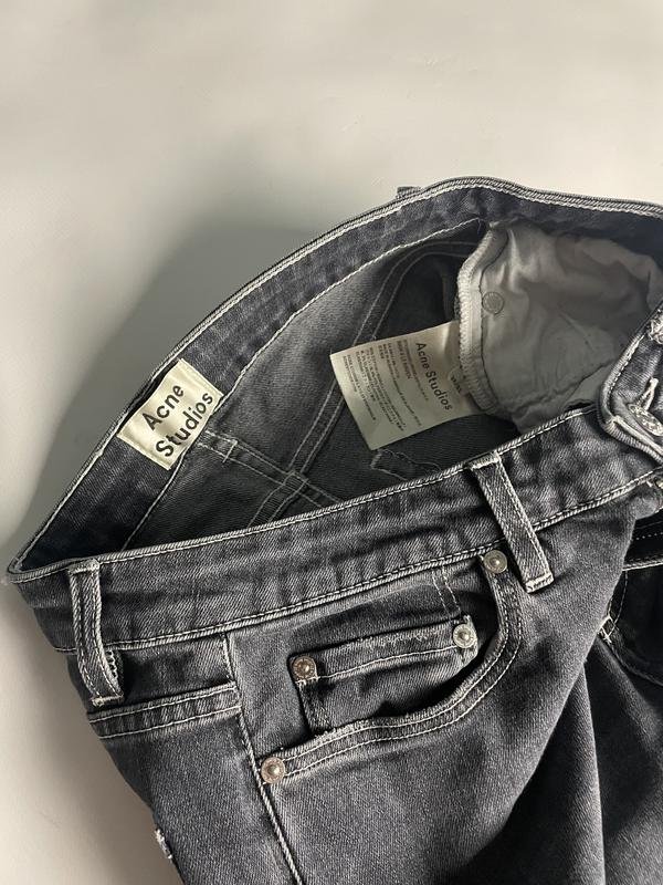 Femme Acne Studios Jeans Bleu Marine 26 / S