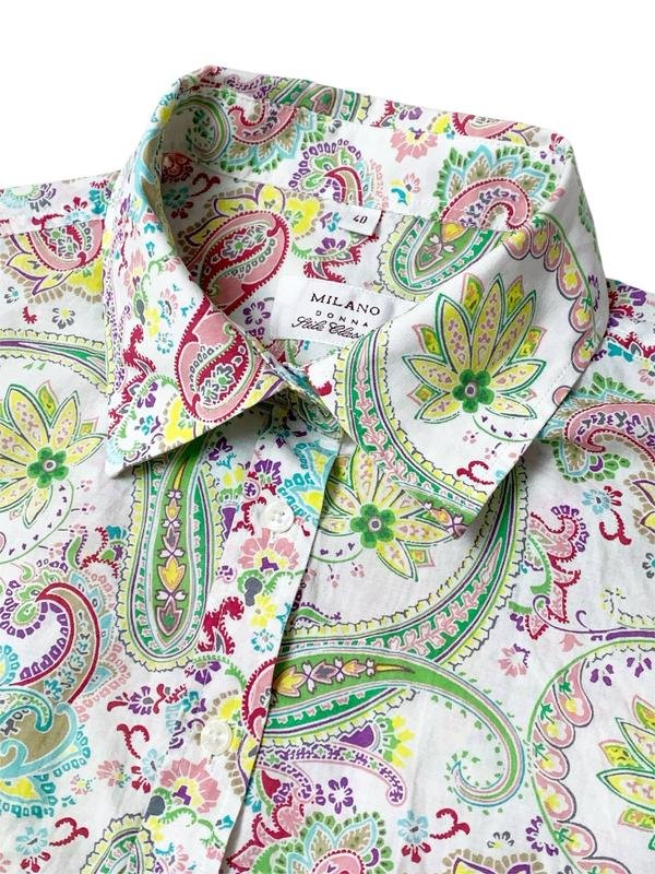 Женская Рубашка Белая Хлопок 38 / M / 46