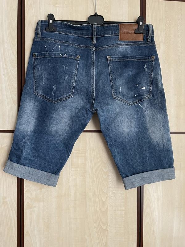 Мужской Dsquared² Шорты Тёмно-синий 32