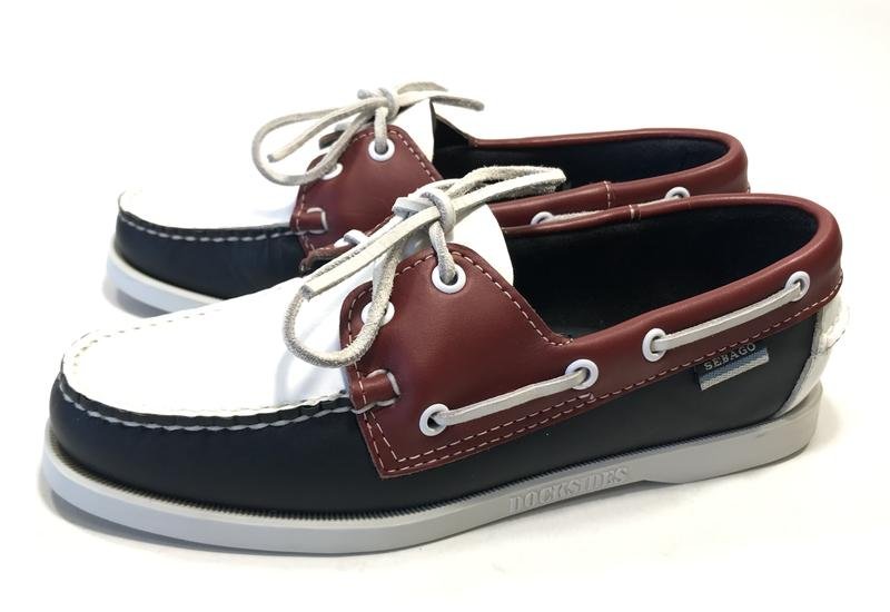 Женские Sebago Мокасины Белые Кожа 38