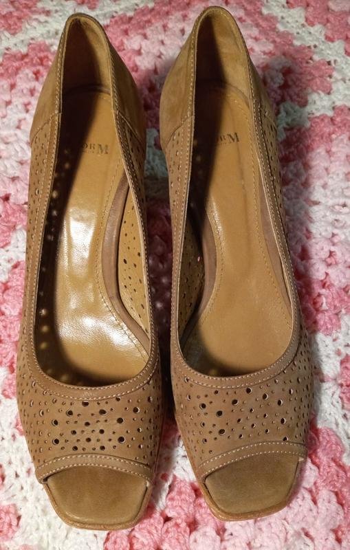 Женские VENEZIA Туфли Коричневый Кожа 39