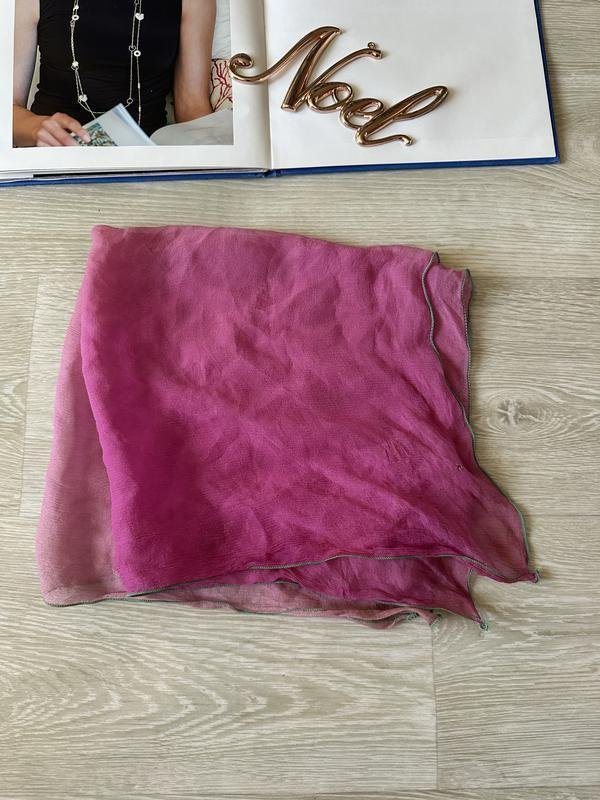 Damen Escada Schal Rosa Seide